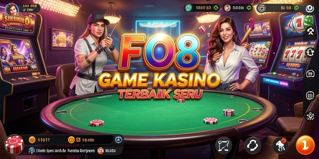 Screenshot gameplay menunjukkan keseruan permainan Kasino di FO8.