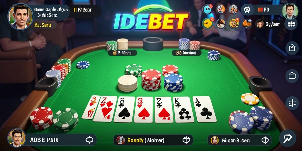 Gameplay Gaple yang seru dan interaktif di IDEBET.