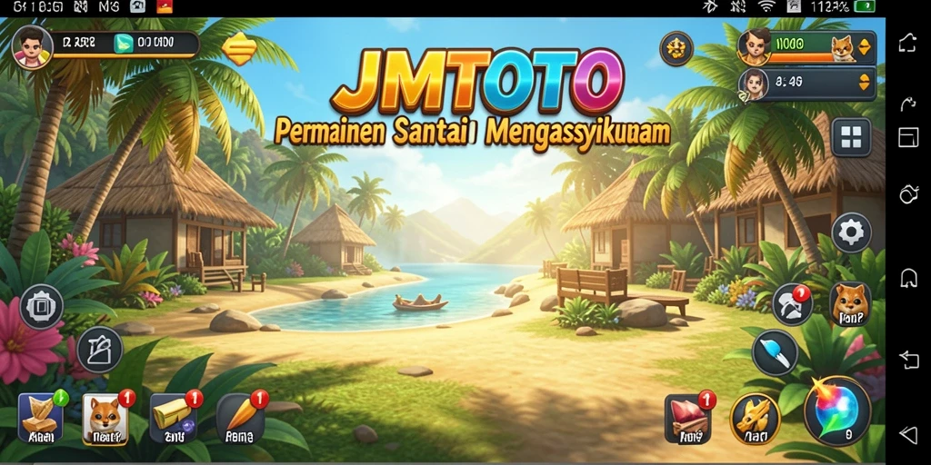 Screeshot gameplay <strong>JMTOTO</strong> yang menyenangkan dan penuh warna.
