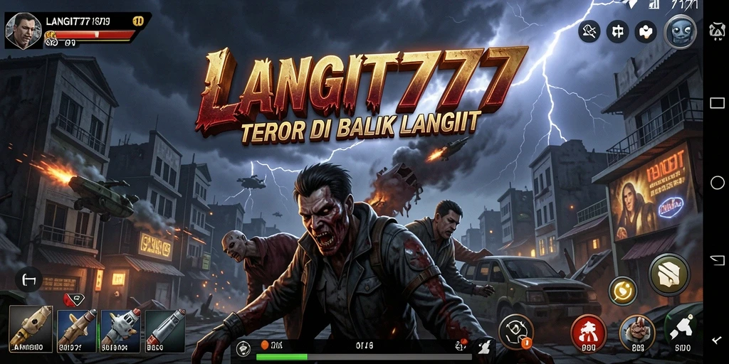 Screenshot menampilkan aksi menegangkan dalam atmosfer Horror.