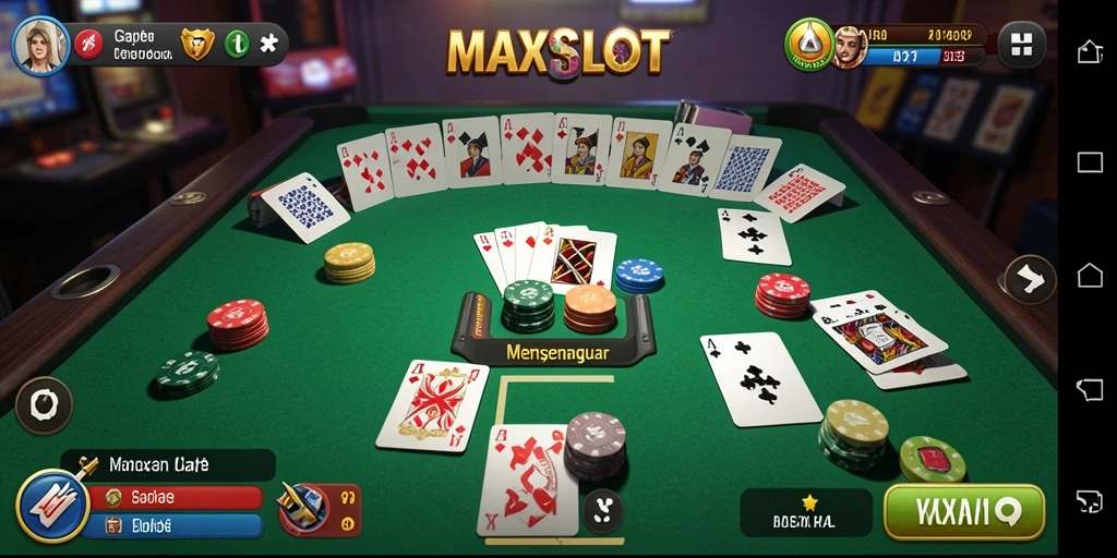 Tampilan gameplay seru dan interaktif di MAXSLOT