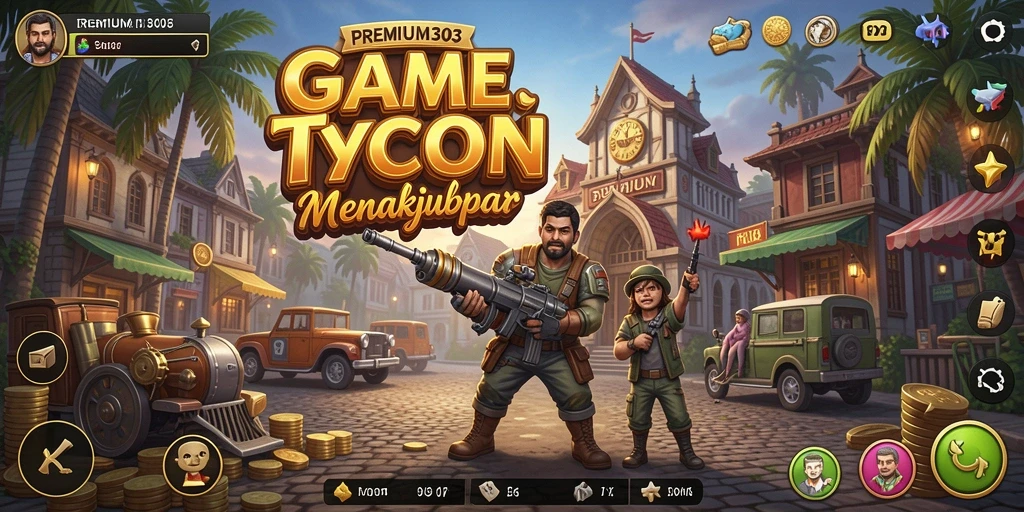 Tampilan menarik dari gameplay PREMIUM303 yang penuh strategi bisnis.