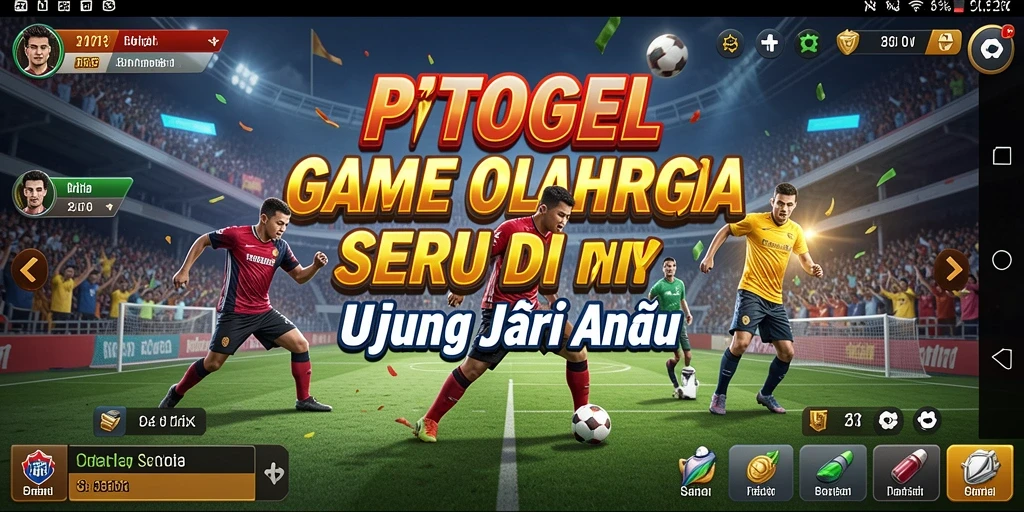 Gameplay seru PTTOGEL dengan aksi olahraga yang mendebarkan.