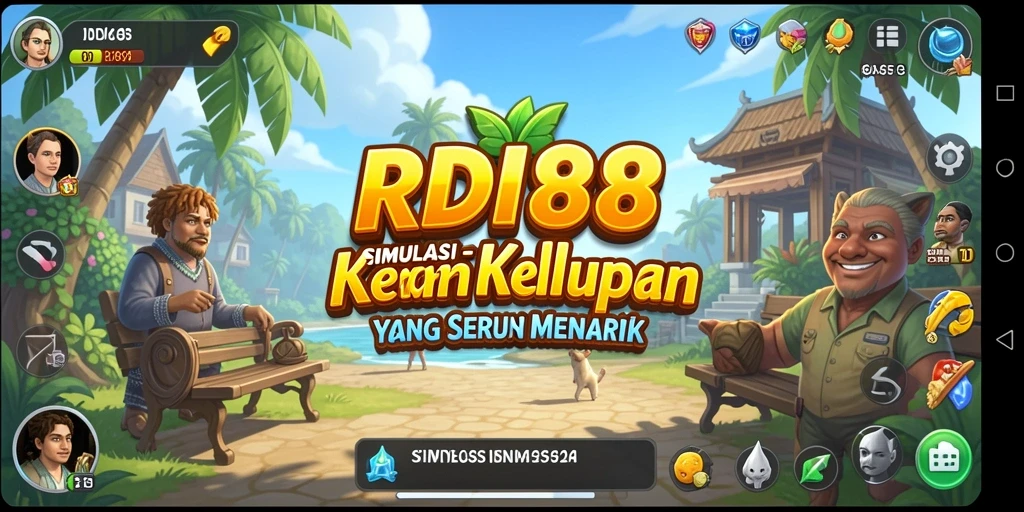 Tampilan gameplay RDI88 yang seru dan interaktif dalam simulasi kehidupan.