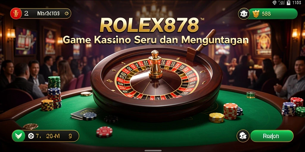 Tampilan menarik dari gameplay Kasino di ROLEX878, siap untuk dimainkan.