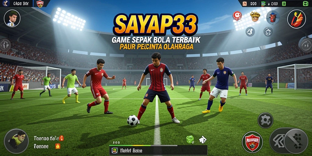 Gameplay intens di SAYAP33, menunjukkan aksi seru di lapangan.
