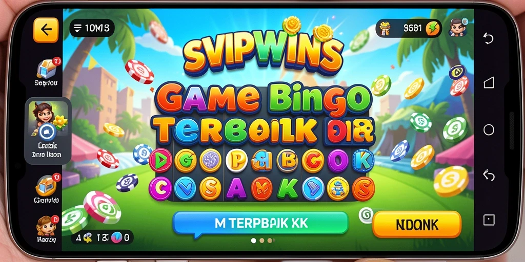 Screenshot gameplay SVIPWINS yang menampilkan keseruan permainan Bingo.