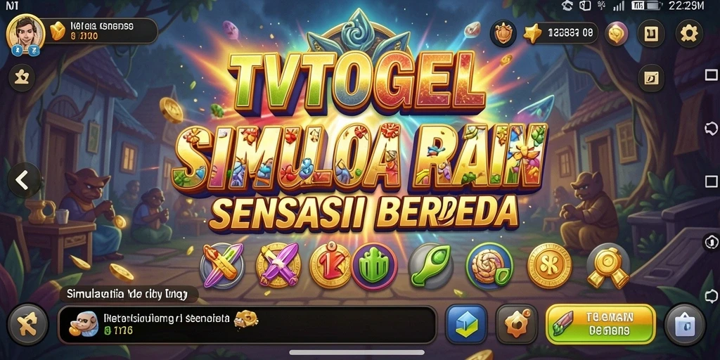 Screenshot gameplay TVTOGEL yang menarik dan interaktif.